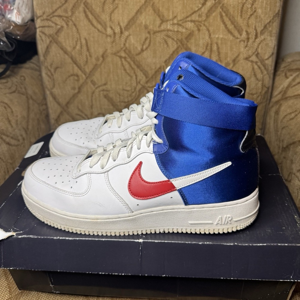 Size 10.5 - Nike‎ Air Force 1 High '07 x NBA Clippers With box